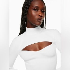 Aritzia Babaton Abbott Sculpt Knit Longsleeve